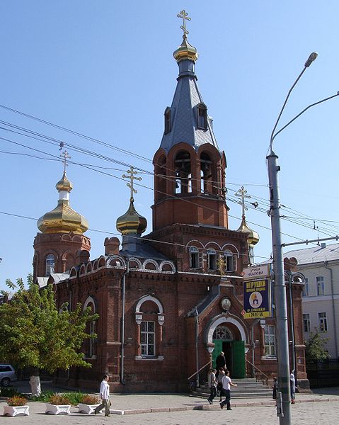 Свято-Никольский храм в г. Барнаул
