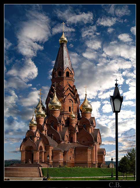 Крестовоздвиженский собор в г. Лесосибирск