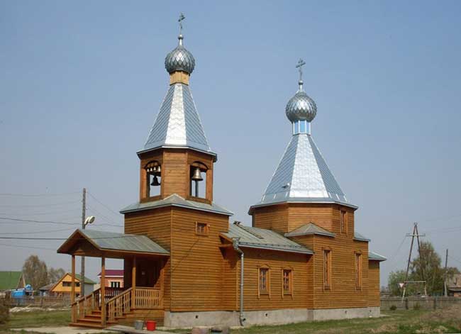 Церковь Иконы Божией Матери Неопалимая Купина в пос. Ордынское