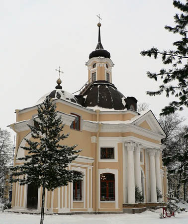 Храм Петра и Павла в Знаменке в г. Петергоф