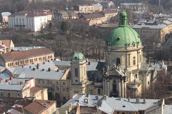 Доминиканский монастырь и собор в г. Львов