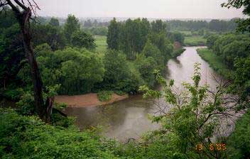 вид из центра города