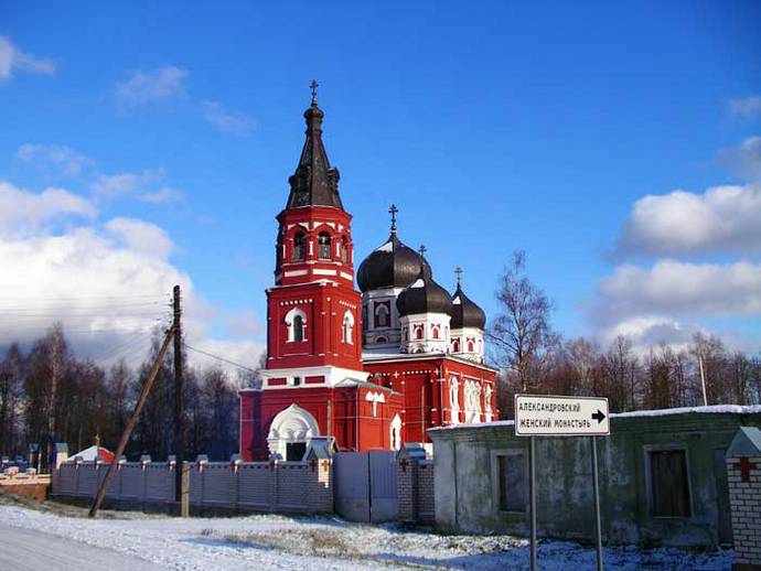 Главный храм обители - Александро-Невский собор Главный храм обители - Александро-Невский собор