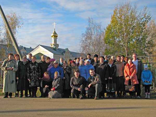 Паломническая поездка в Дивеево в октябре 2008 года