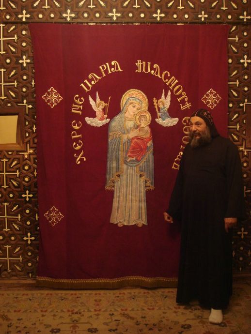 Алтарь на месте келии, где жило Святое Семейство