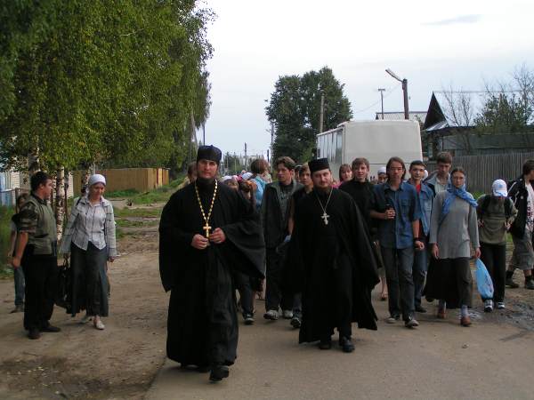 По дороге в монастырь