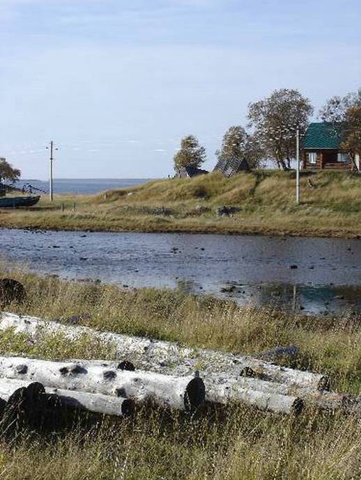 Вид на Белое море. Вид на Белое море.