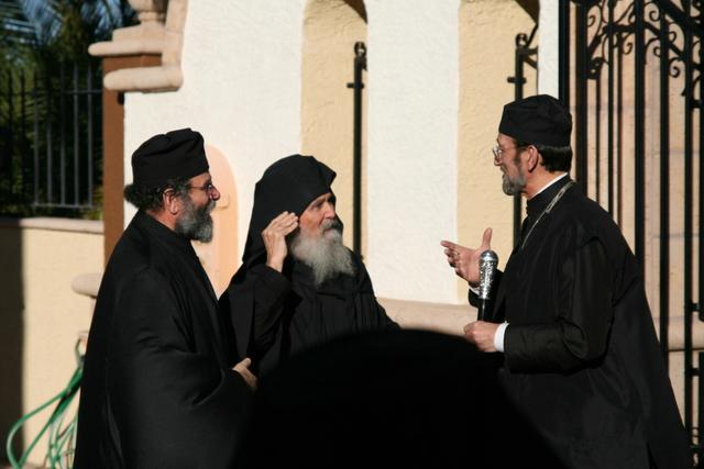 В монастыре святого Антония Великого