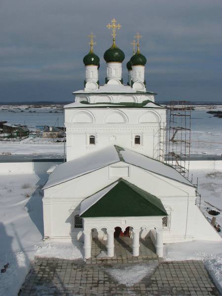 На колокольне