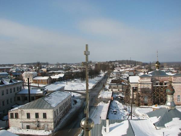 На колокольне